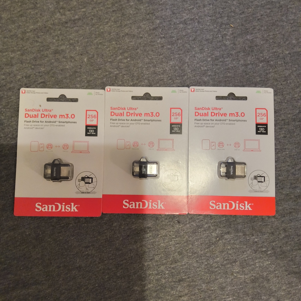 SanDisk Dual Drive m3.0 - White